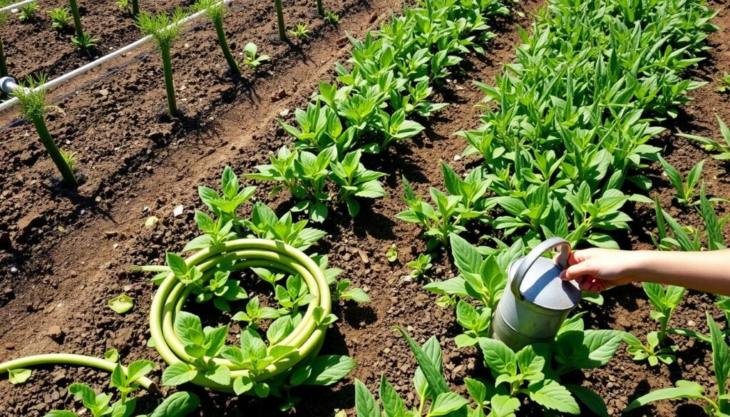 Effiziente Bewässerungstechniken für Spargel