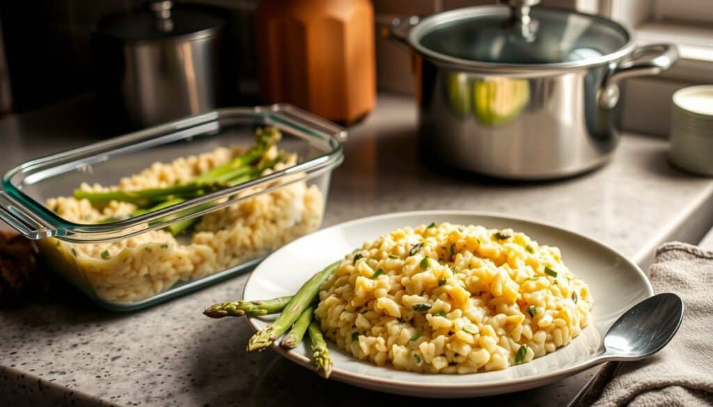 Risotto aufbewahren und wiederaufwärmen