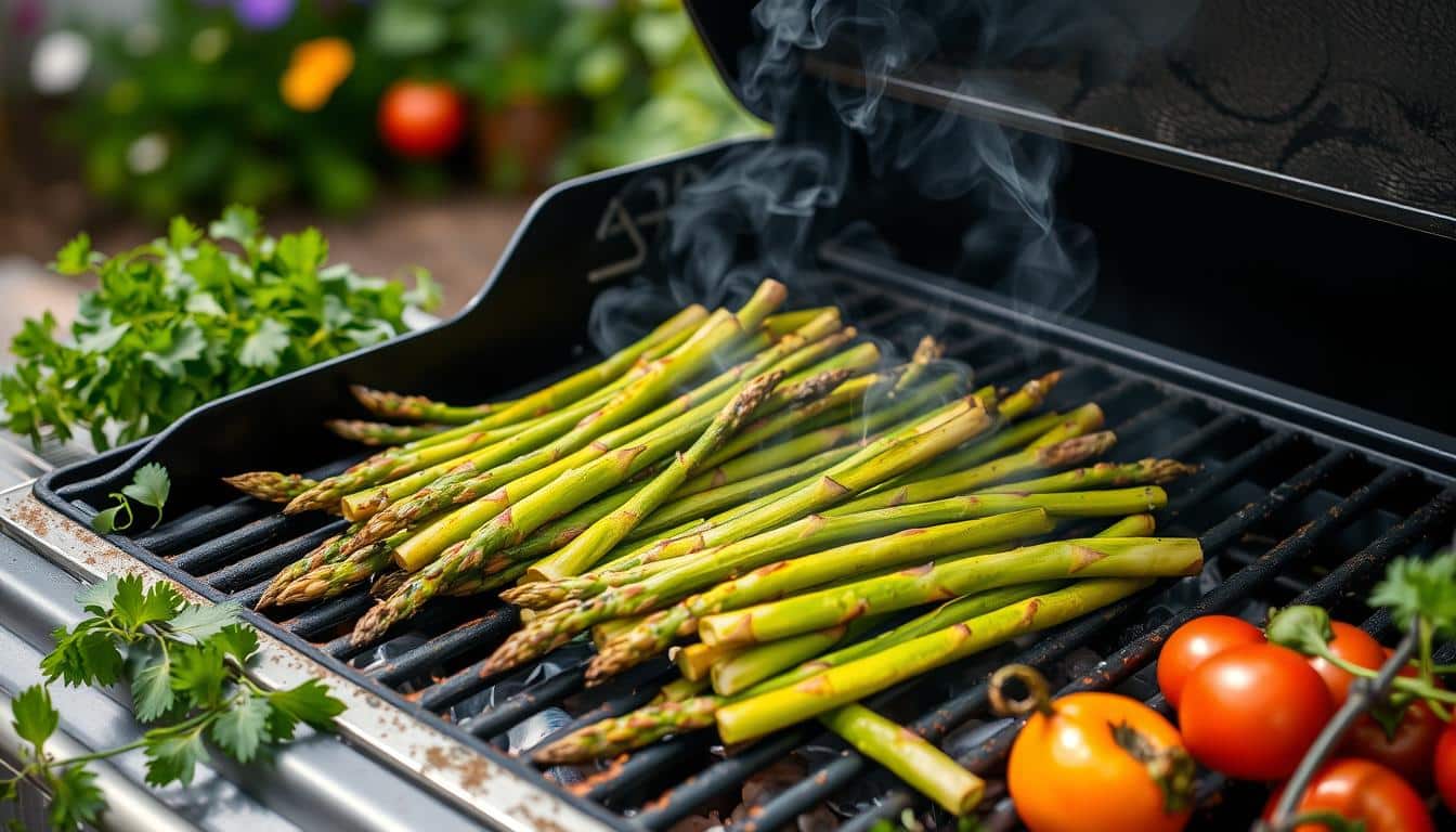 Spargel Grillen