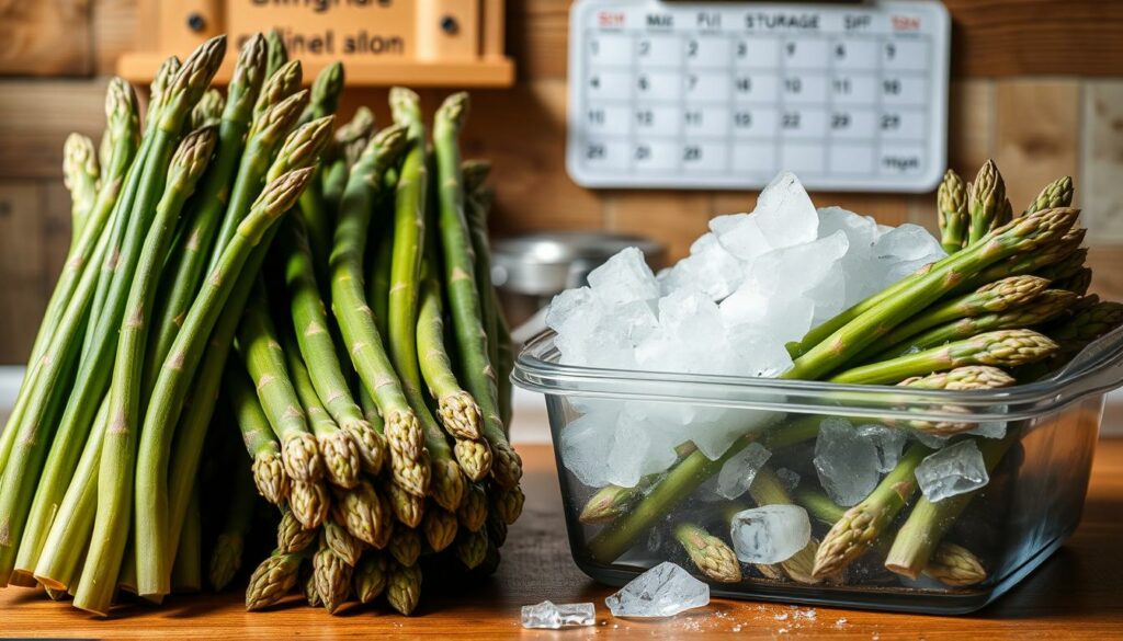 Spargel Haltbarkeit und Lagerungsdauer