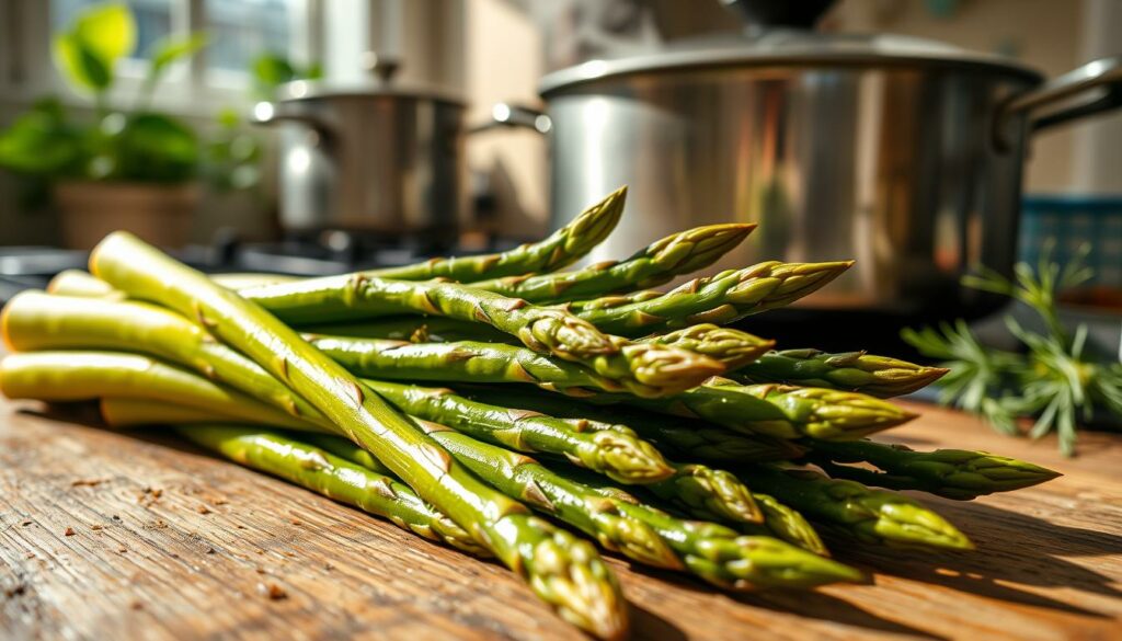 Spargel Kochen mit Oder Ohne Deckel