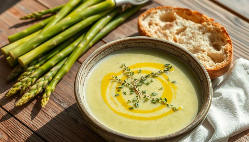 Spargelcremesuppe